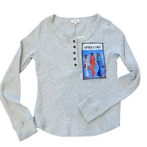 Bohme new thermal shirt with custom Apres Ski graphic